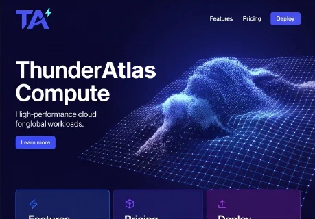 ThunderAtlas.com concept 1